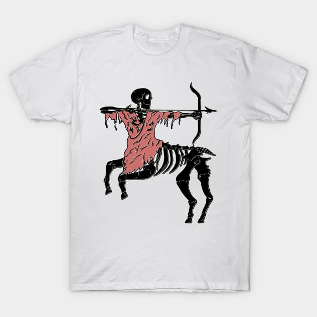 Brave Sagittarius T-Shirt by Smriti_artwork